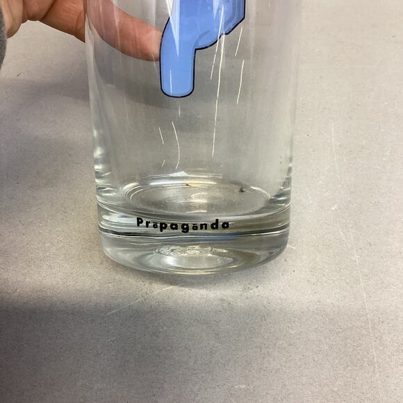 Vintage Propaganda Water Spicket Ocean Drinking Glass - Made In Thailand - Picture 3 of 5